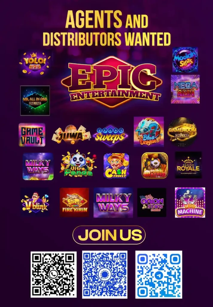 sweepstakes distributor epic entertainment