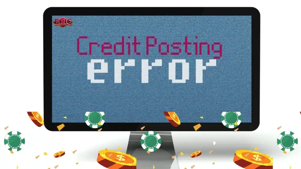 credit posting error