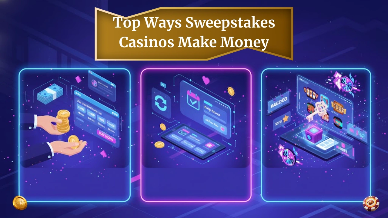 Top 6 Ways Sweepstakes Casinos Make Money (And How to Maximize Each One)