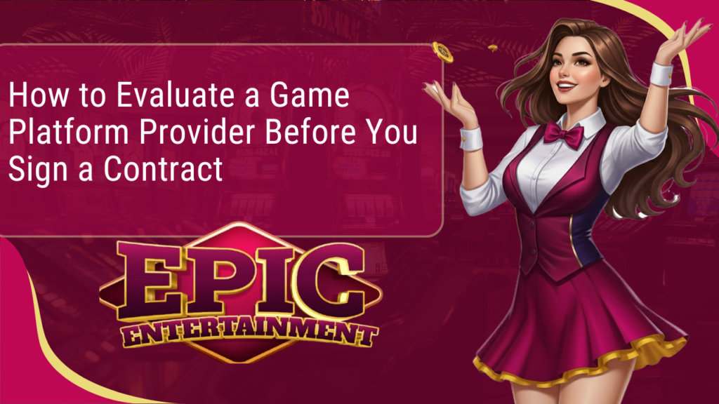 How to Evaluate a Game Platform Provider Before You Sign a Contract