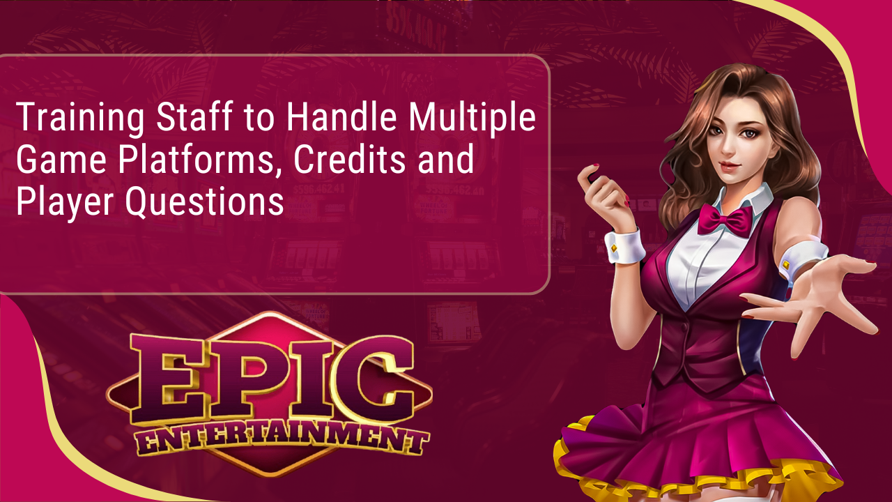 Training Staff to Handle Multiple Game Platforms, Credits and Player Questions