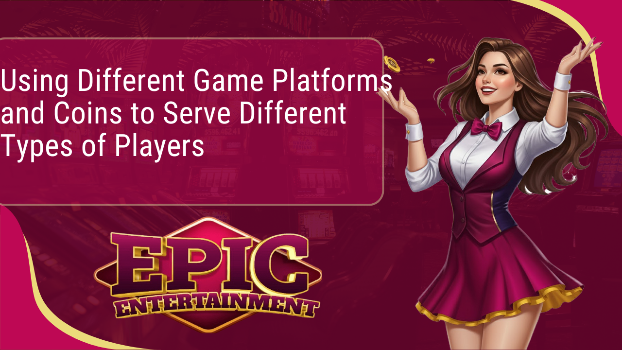Using Different Game Platforms and Coins to Serve Different Types of Players