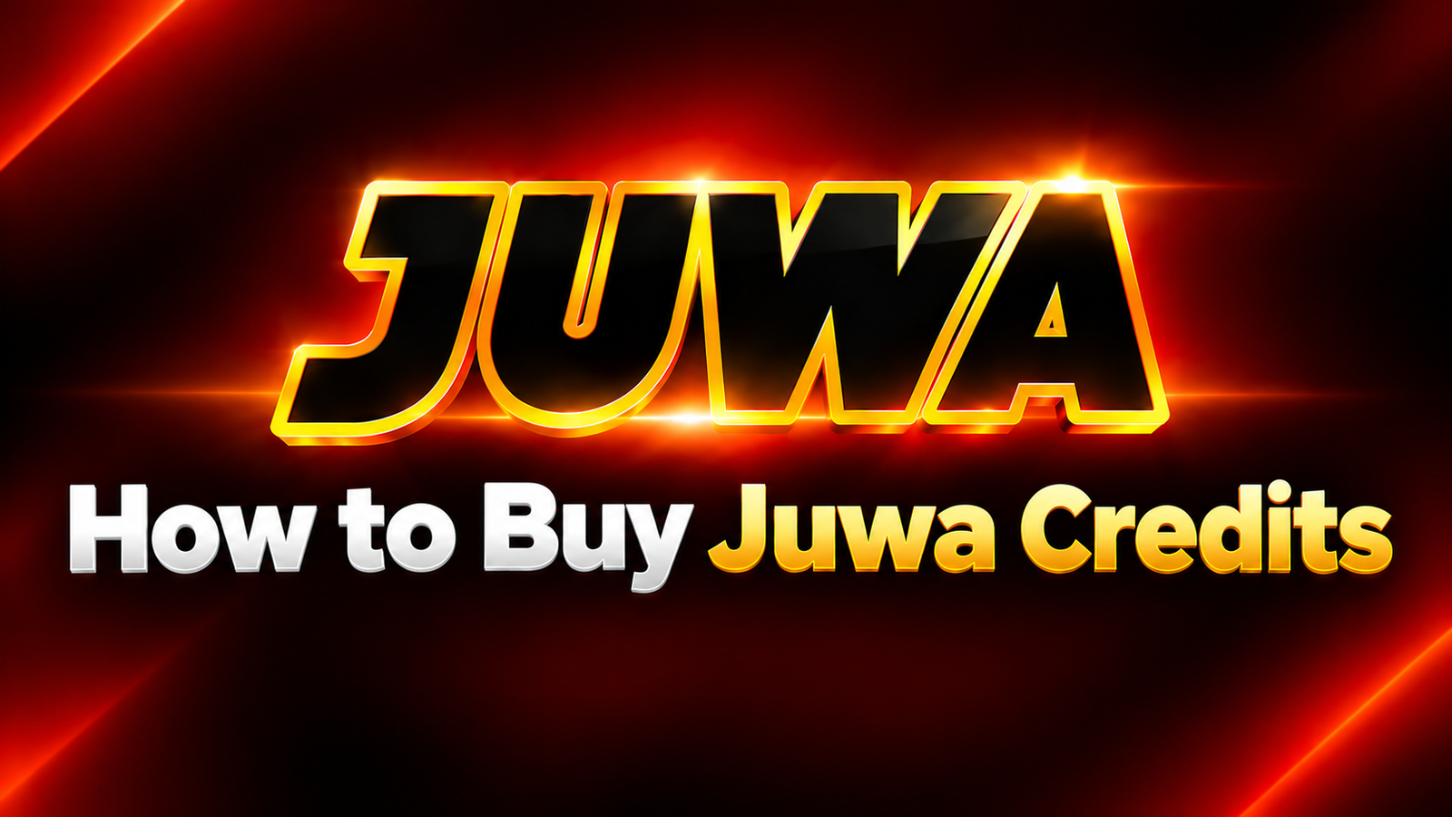 How to Buy Juwa Credits