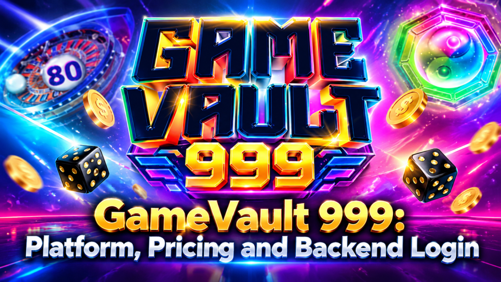 GameVault 999: Platform, Pricing and Backend Login