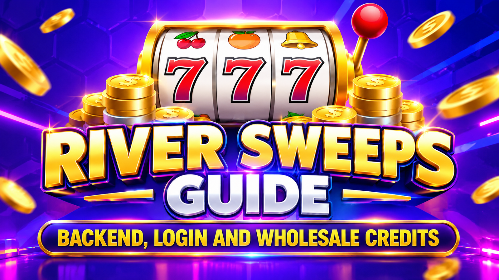  River Sweeps Guide: Backend, Login and Wholesale Credits